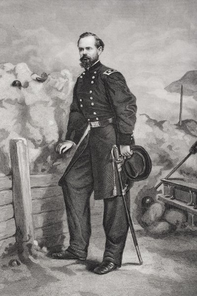 Portrait of General James Birdseye McPherson (1828-64) by Thomas Nast